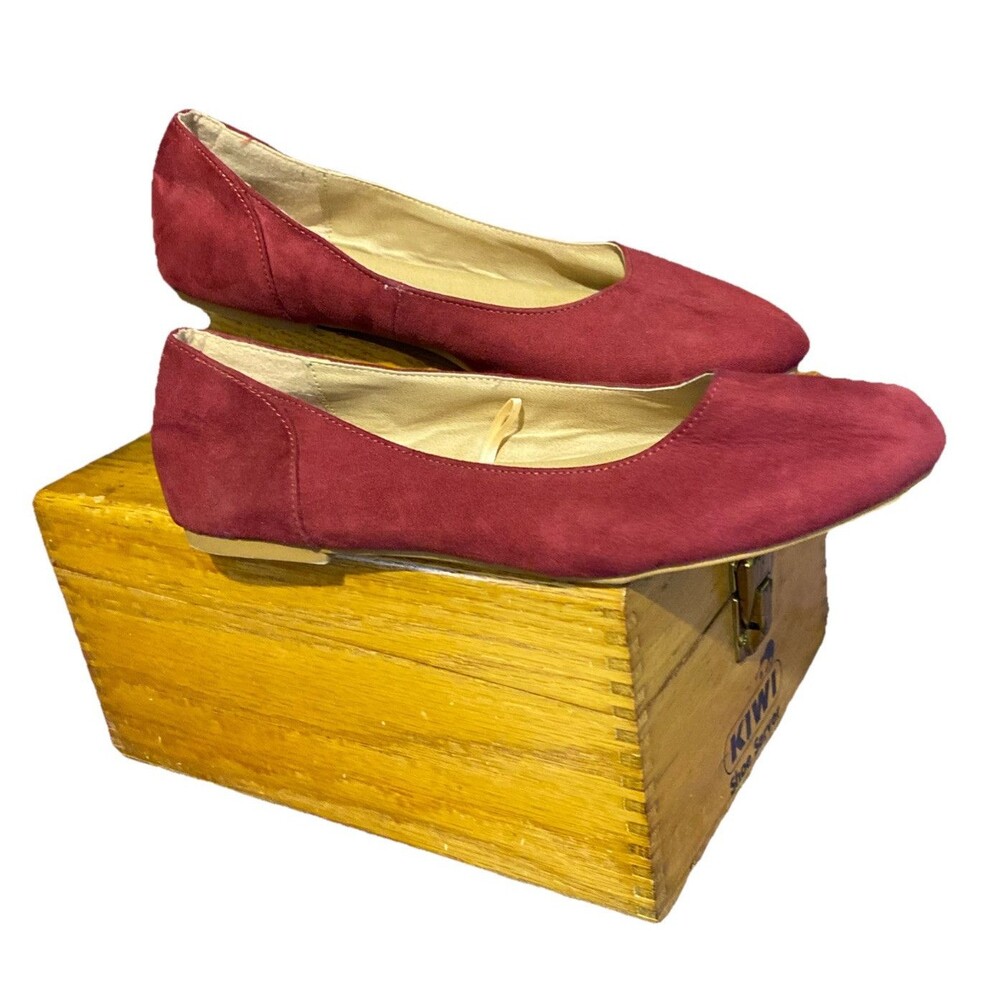 Torrid Flats Shoes 10962981 Wine Burgundy Size 8W